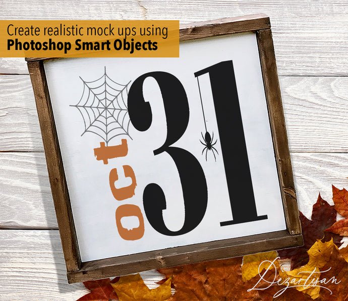 Create Realistic Mock ups with Photoshop Smart Objects