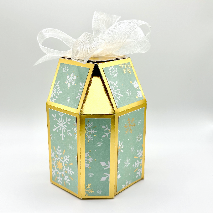 Eight Sided Gift Box Step By Step Tutorial