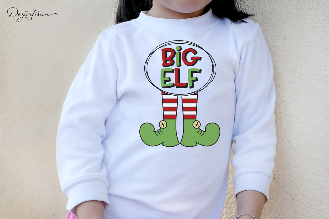 Big Elf SVG | Elf Feet SVG | Elf Legs SVG | Christmas Elf SVG | Elf Legs SVG