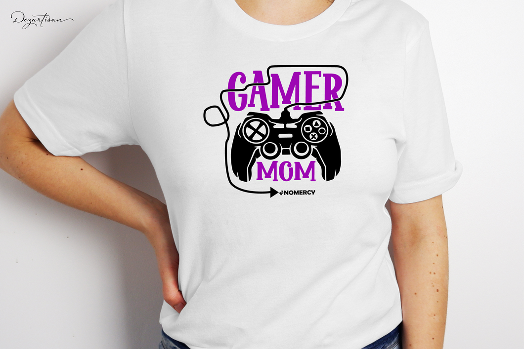 Gamer Mom SVG Digital Design Cut File for Cricut & Silhouette