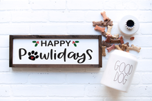 Load image into Gallery viewer, Dog Christmas Happy Pawlidays svg Digital Design Cut File for Cricut &amp; Silhouette
