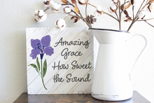 Load image into Gallery viewer, Amazing Grace How Sweet The Sound Iris SVG Digital Design Cut File for Cricut &amp; Silhouette
