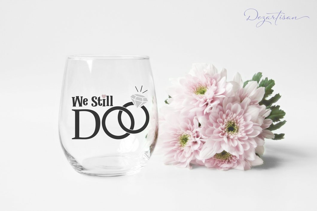 We Still Do Wedding Rings Anniversary SVG Digital Design