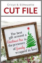 Load image into Gallery viewer, The Best Gifts Around Christmas Tree Premium Cut File for your Cricut &amp; Silhouette Cutting Machines. File Formats are SVG | DXF | EPS | Ai
