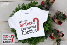 Load image into Gallery viewer, Will trade brother sister for Christmas Cookies  Premium Cut File for your Cricut &amp; Silhouette Cutting Machines. File Formats are SVG | DXF | EPS | Ai
