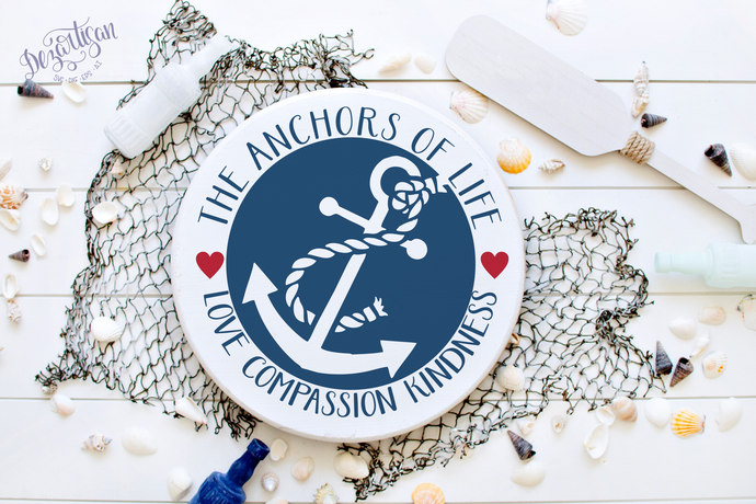 DZA135  The anchors of life SVG | DXF Cut File
