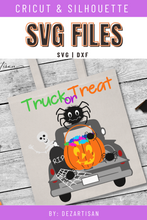 Load image into Gallery viewer, Truck or Treat Halloween SVG Digital Design
