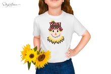 Load image into Gallery viewer, Cute Scarecrow SVG Digital Design
