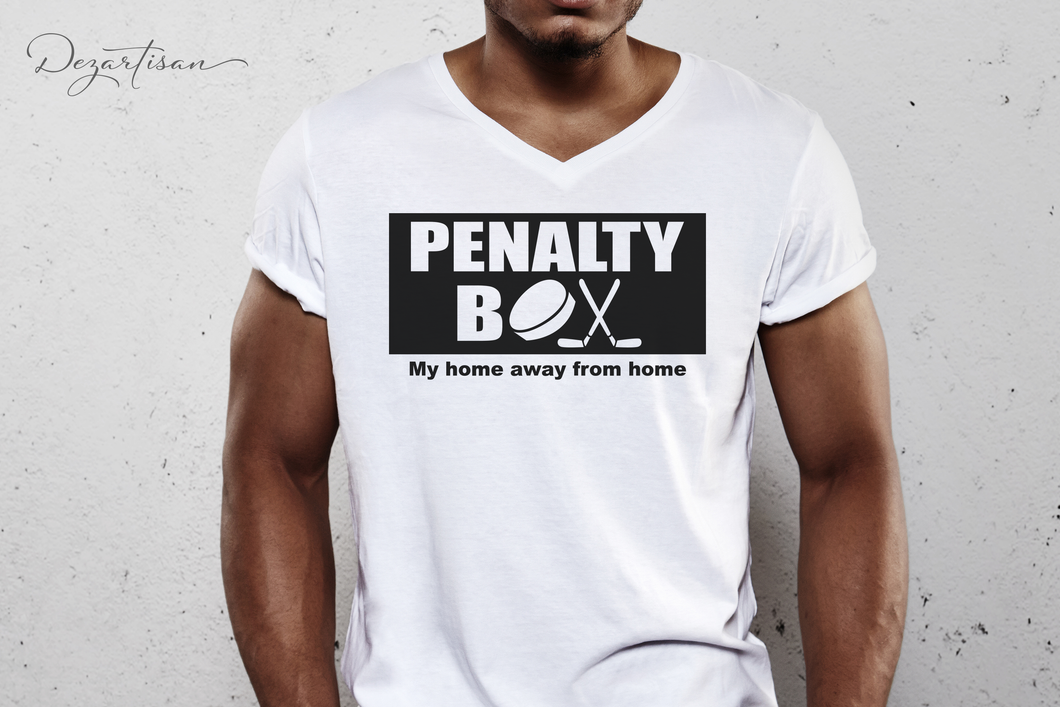 Penalty Box Premium SVG | DXF Cricut & Silhouette Cut Files